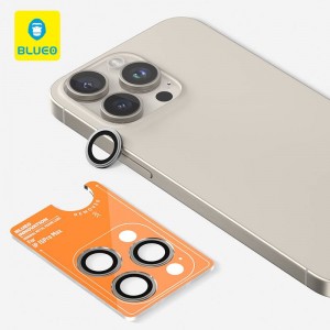 رینگ محافظ لنز آیفون Apple iphone 14-14plus-15  ا BLUEO Metal Frame Lens Protector Glass